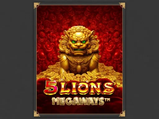 5 Lions Megaways game cover